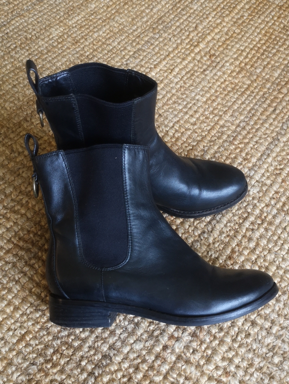 Cole Haan waterproof leather ankle boots